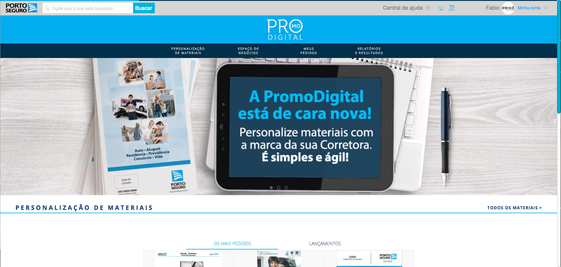 Corretores contam com novas soluções integradas para construção de campanhas de marketing na plataforma PromoDigital da Porto Seguro
