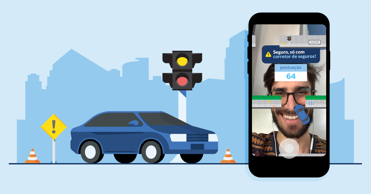 TEx lança filtro no Instagram para propagar a importância do Corretor de Seguros