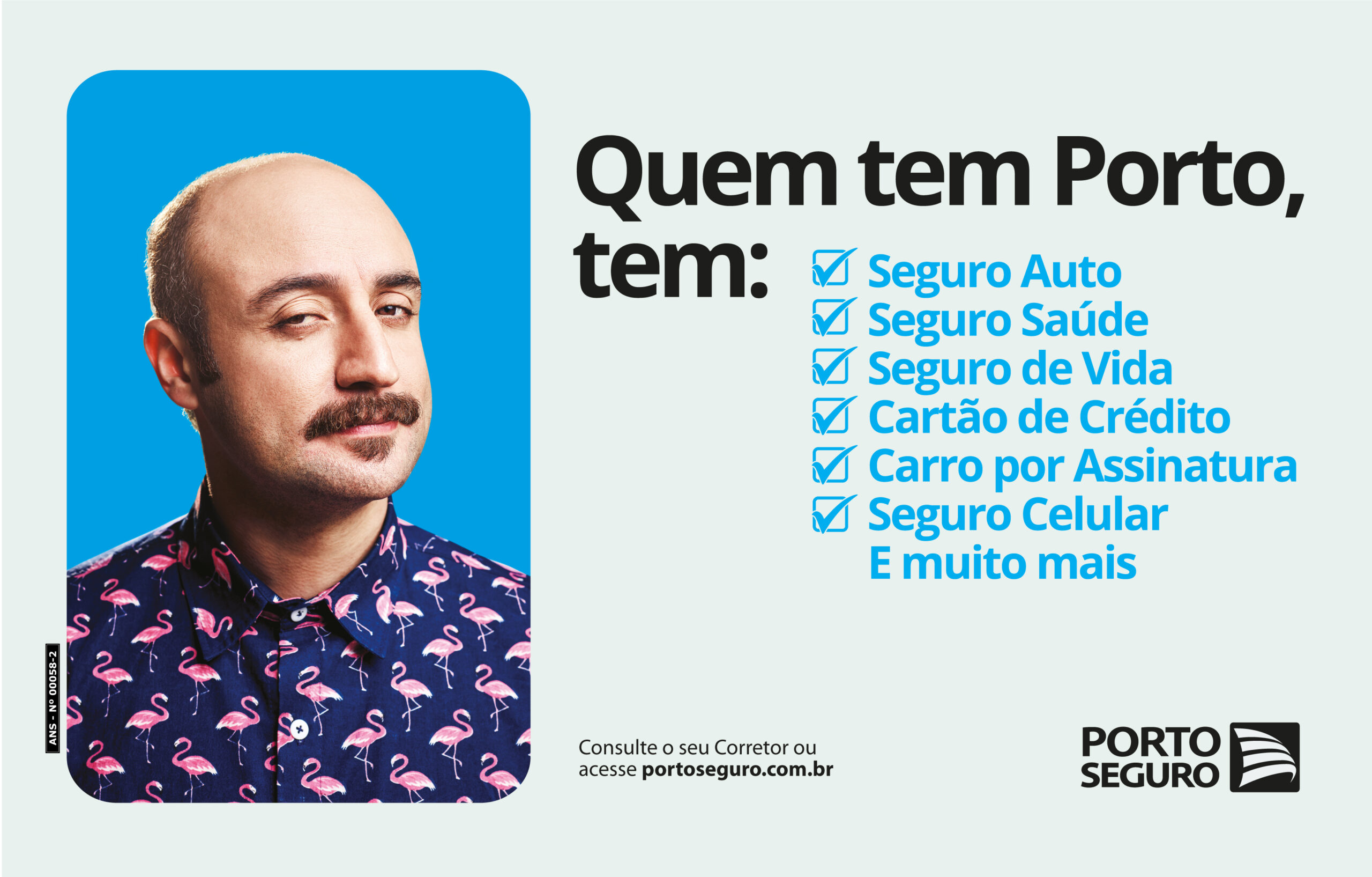 “Quem tem Porto, tem”: campanha da Porto Seguro usa bom humor para reforçar seu amplo portfólio de produtos e serviços
