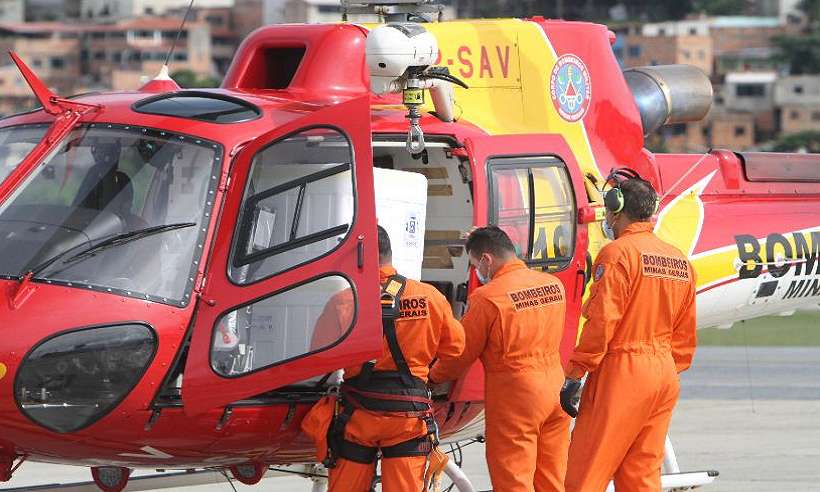 Dois helicópteros do Corpo de Bombeiros são encostados por falta de seguro