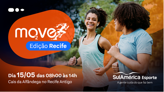 Em Recife, SulAmérica patrocina 2ª edição do Mo2ve para incentivar práticas esportivas e qualidade de vida
