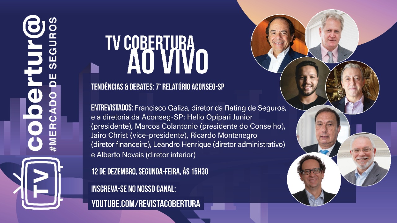 7º Relatório da Aconseg-SP é tema de entrevista na TV Cobertura