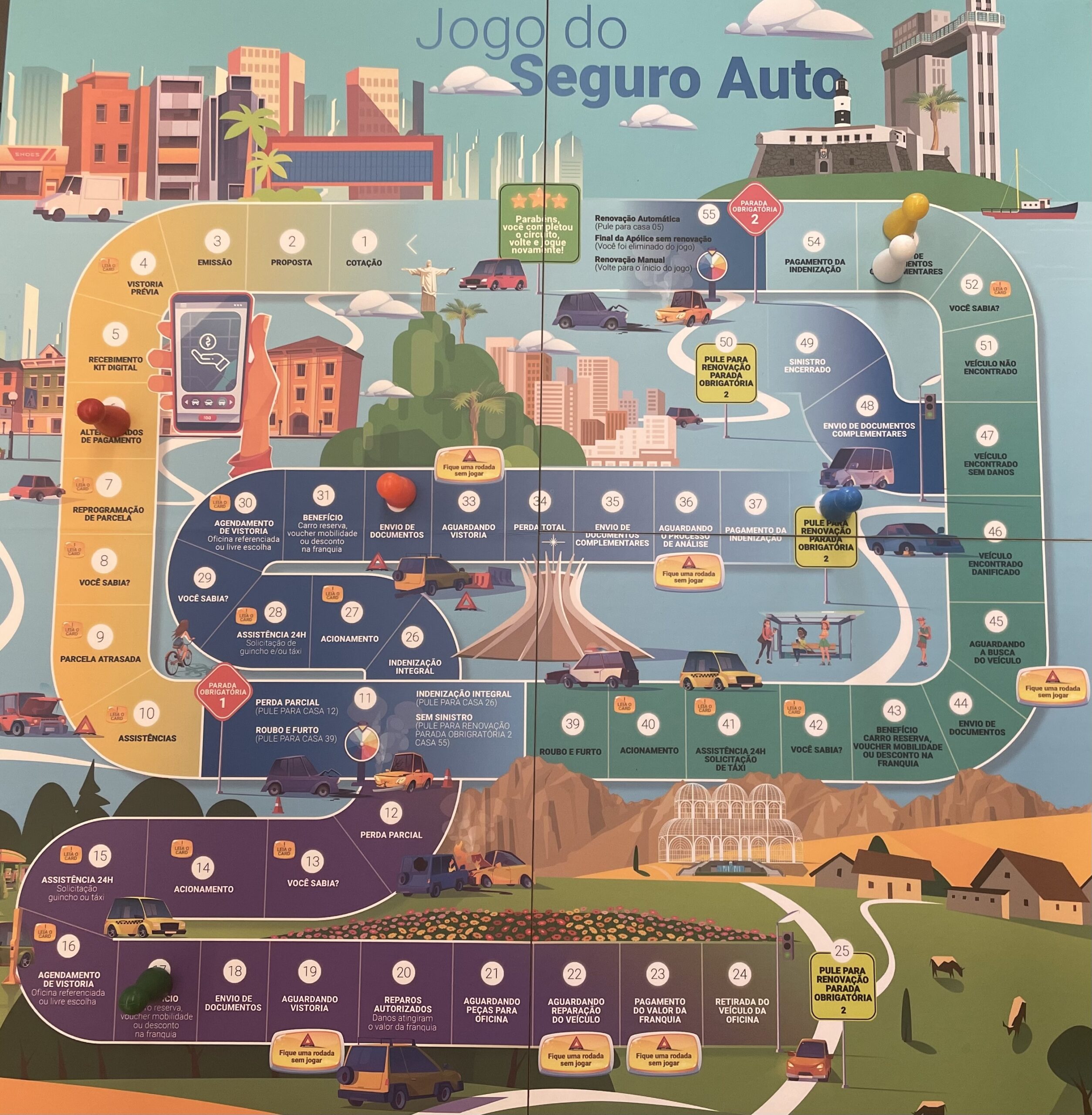 Liberty coloca a experiência do cliente do seguro Auto no tabuleiro