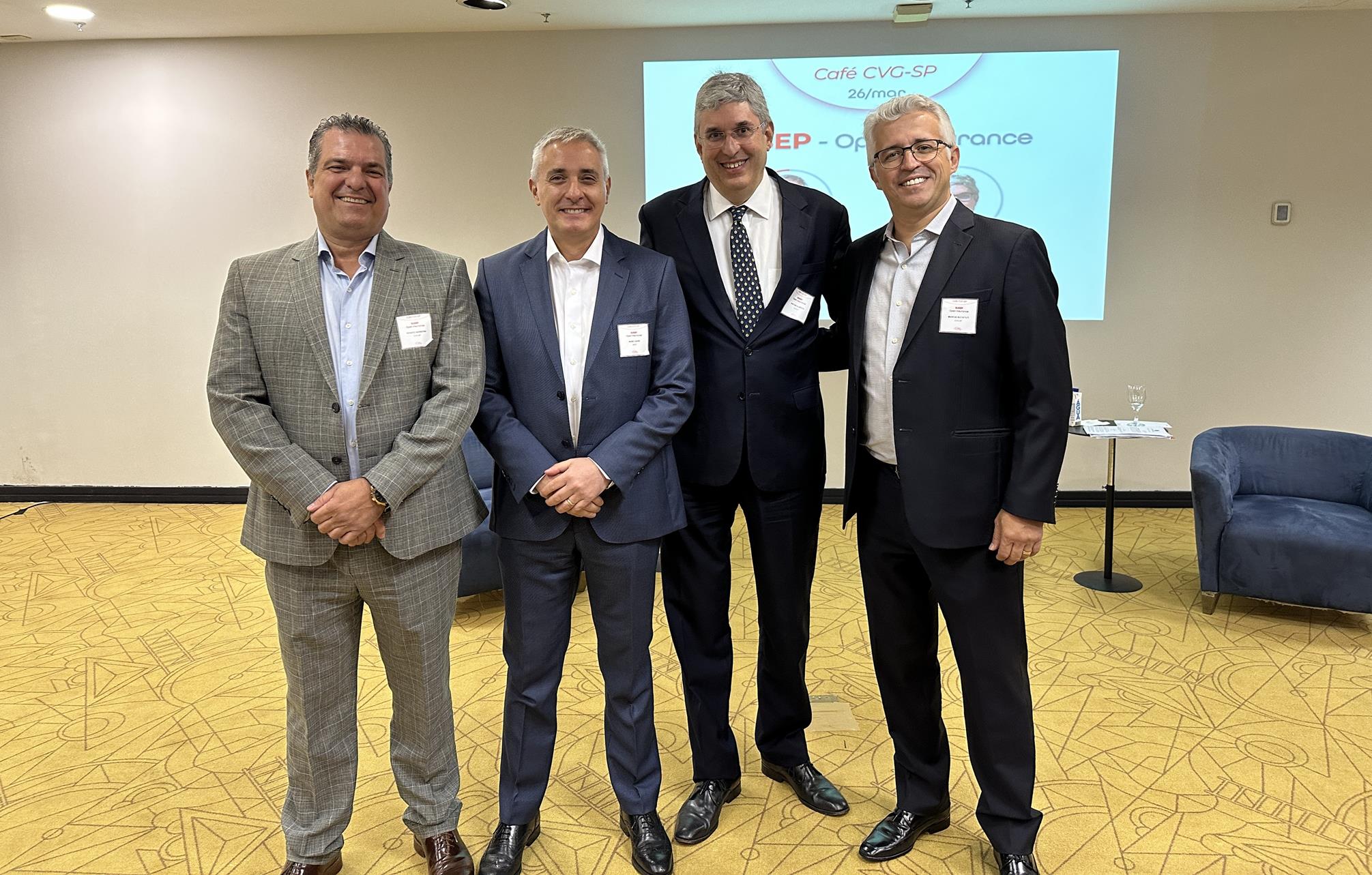 Café CVG-SP promove debate com a Susep sobre desafios e benefícios do Open Insurance