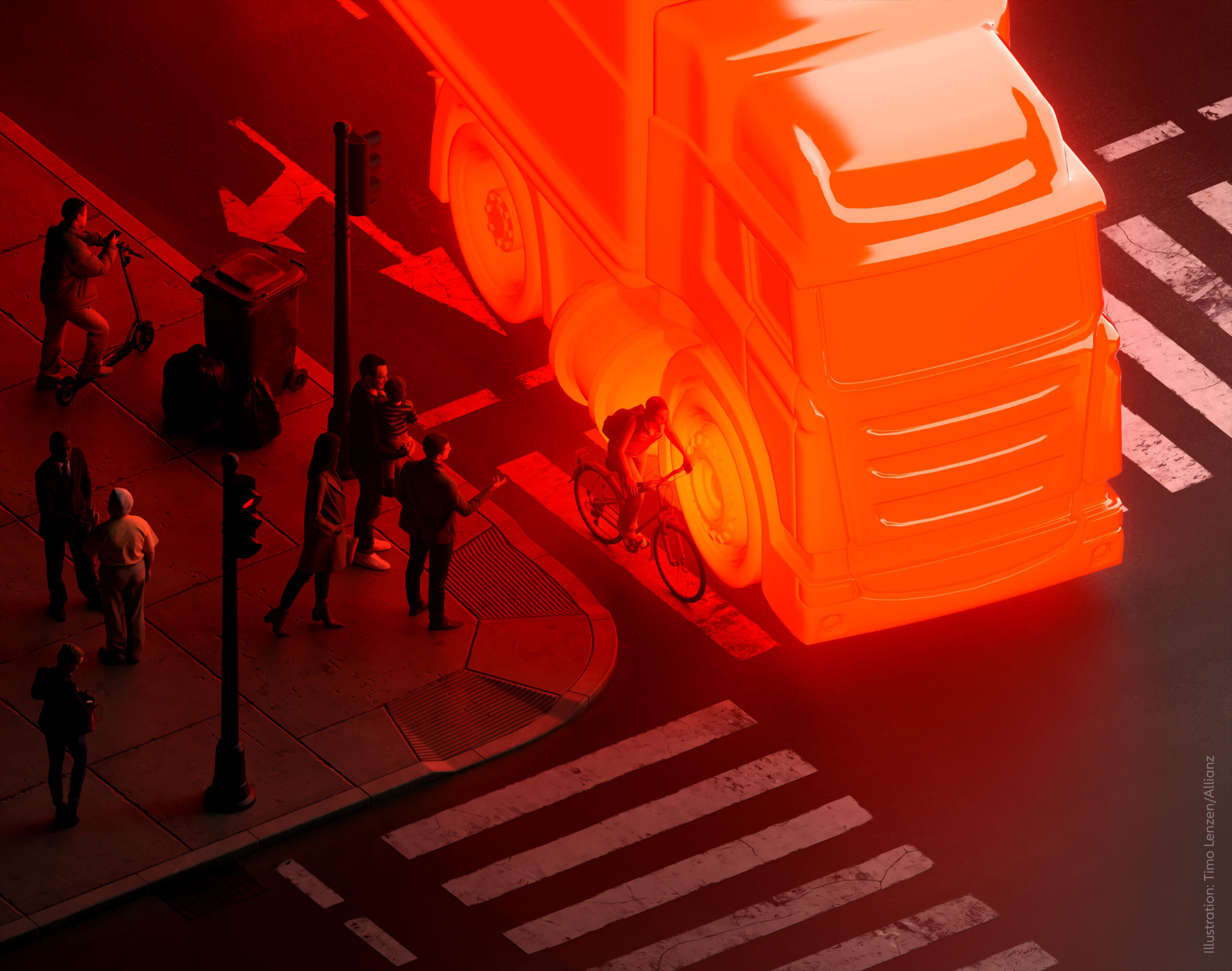 Um em cada dois motoristas de caminhão desliga os sistemas de assistência