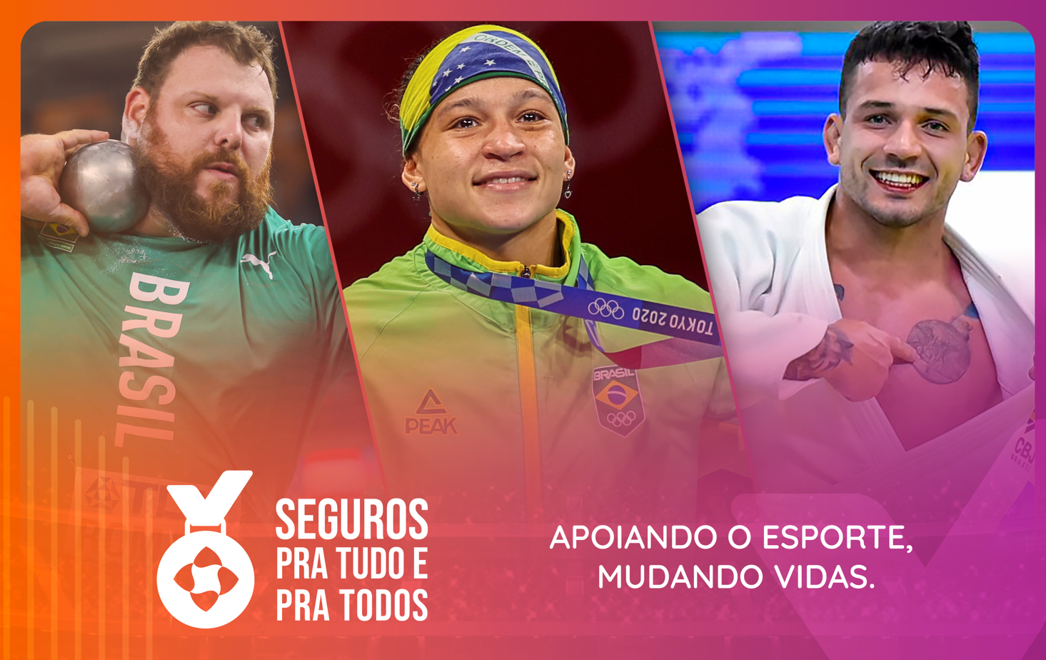 Medalhistas Olímpicos patrocinados pela CNseg participam de evento com corretores de seguros