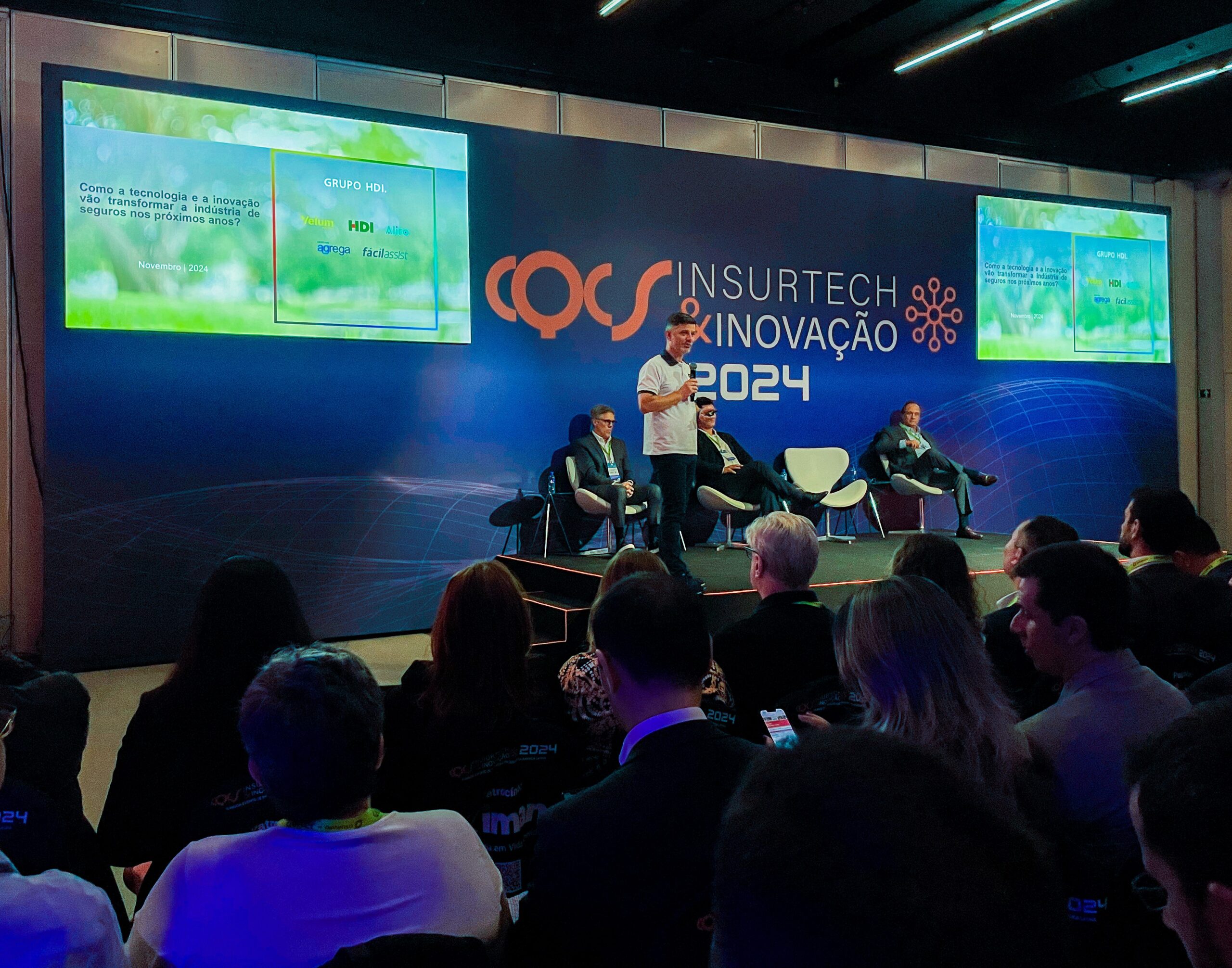 Grupo HDI contribui com discussões sobre tecnologia no setor de seguros no CQCS Insurtech & Inovação 2024