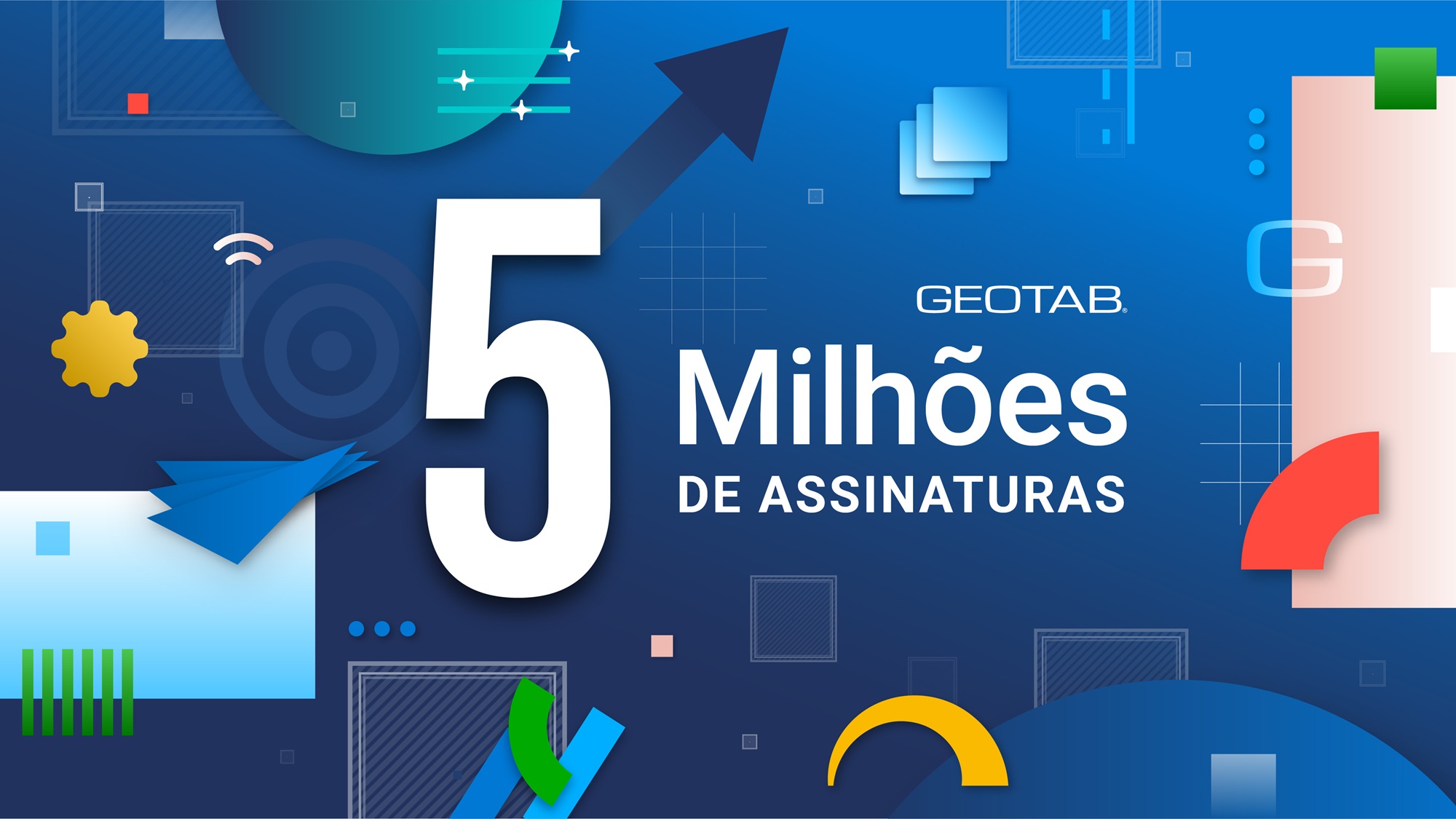 Geotab atinge 5 milhões de veículos conectados globalmente