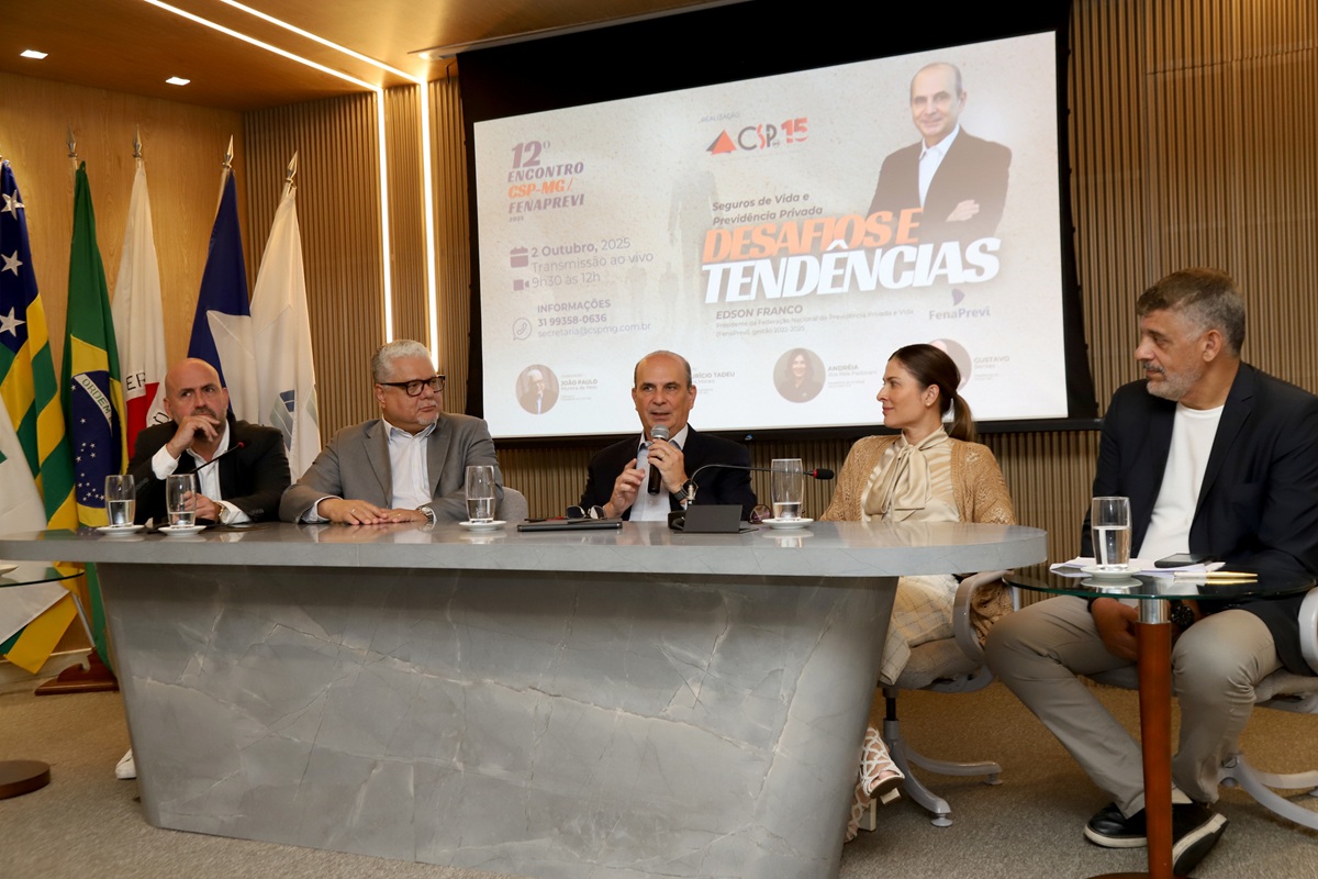 CSP-MG e FenaPrevi discutem futuro dos segmentos de vida e previdência durante encontro anual