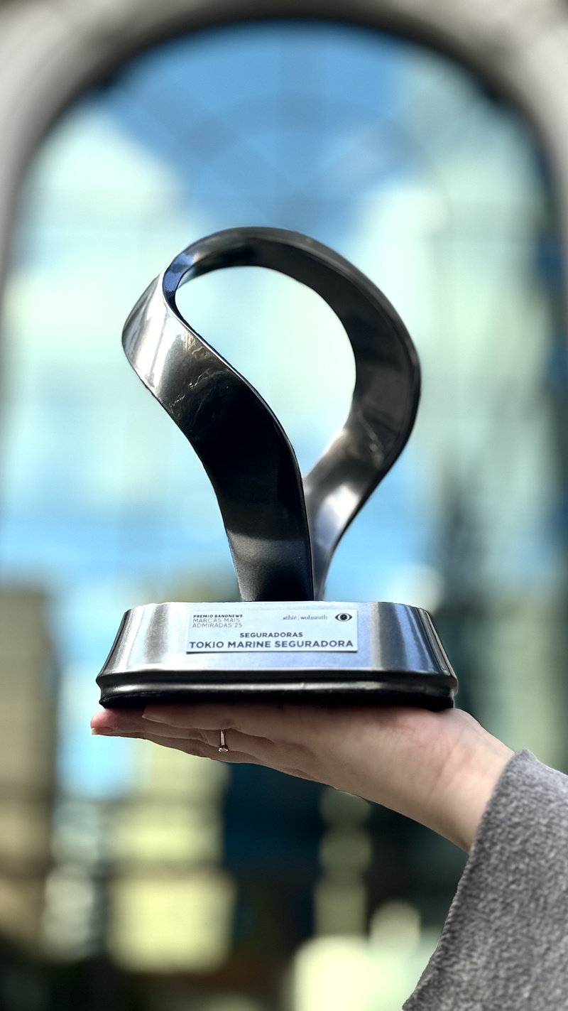 Tokio Marine vence Prêmio BandNews Marcas Mais Admiradas