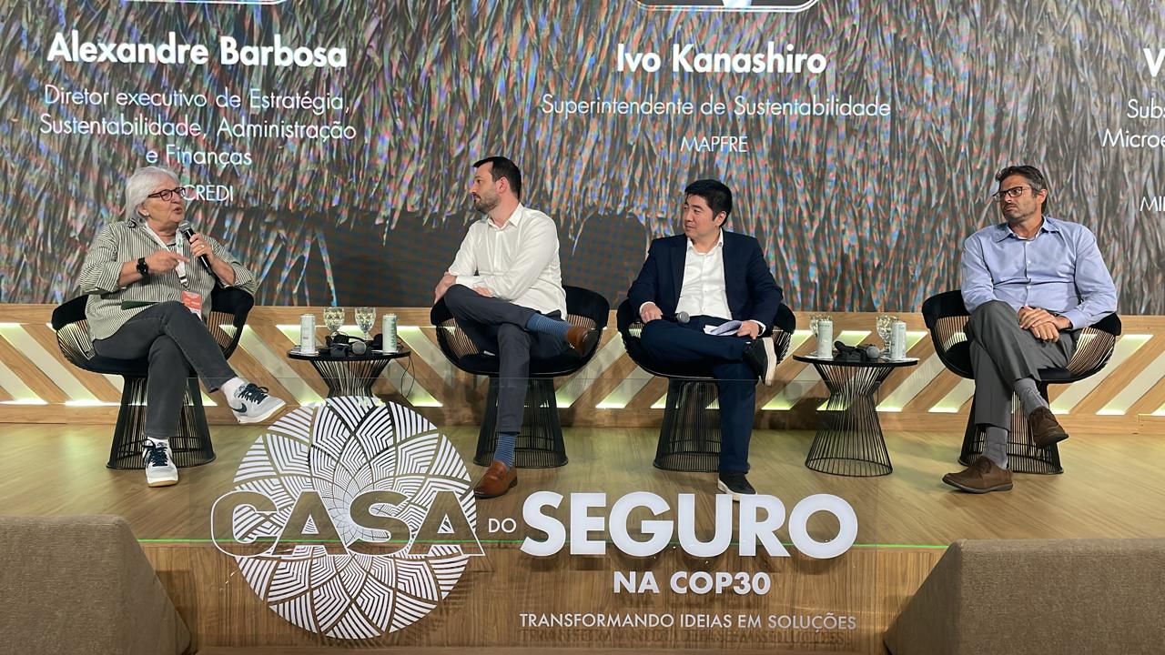 Casa do Seguro na COP30: Sem seguro não há adaptação às mudanças climáticas