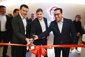 Carlos Marinelli, Diretor-presidente da Bradesco Saúde; Ney Dias, Diretor-presidente da Bradesco Auto/RE; e Francisco Rosado, Diretor da Bradescor