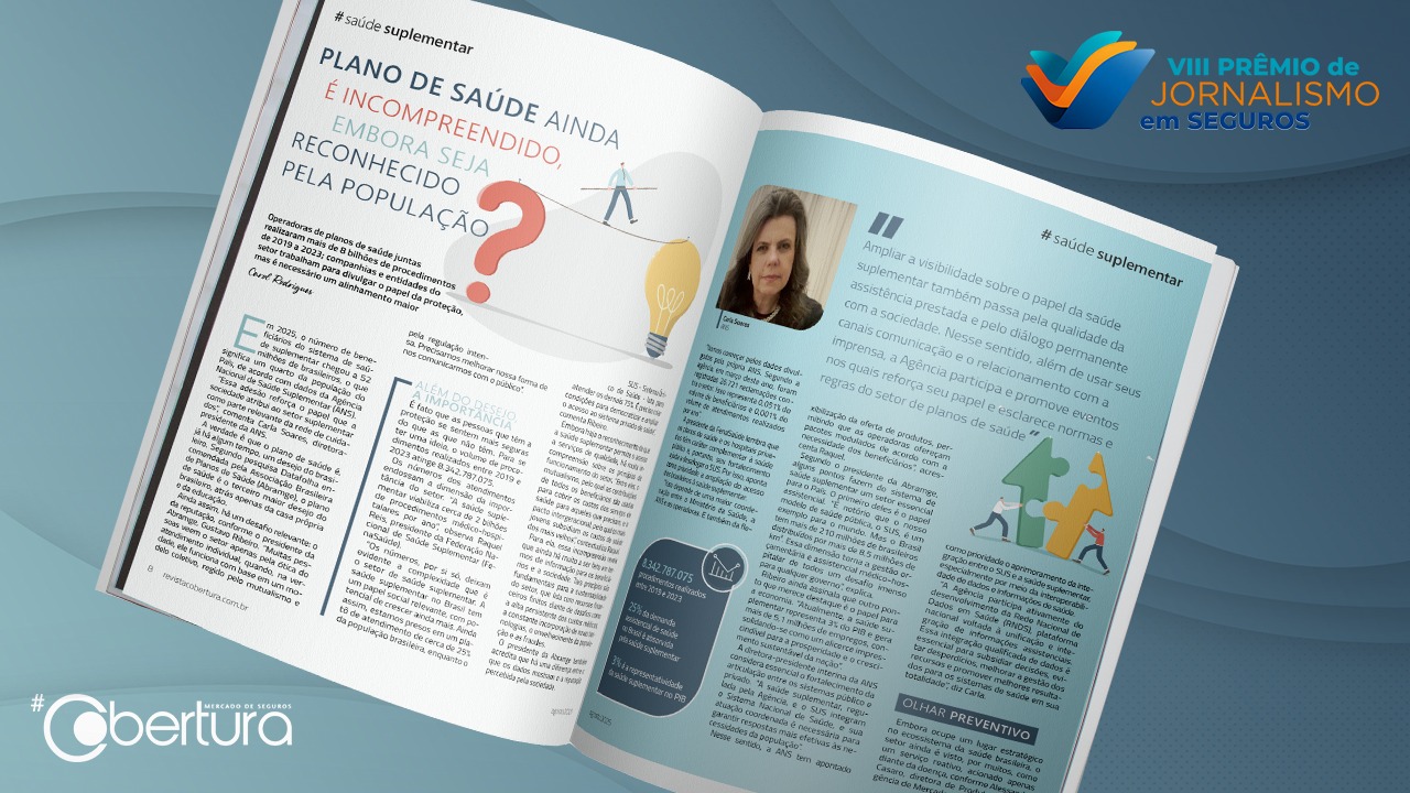 Revista Cobertura é finalista no VIII Prêmio de Jornalismo em Seguros