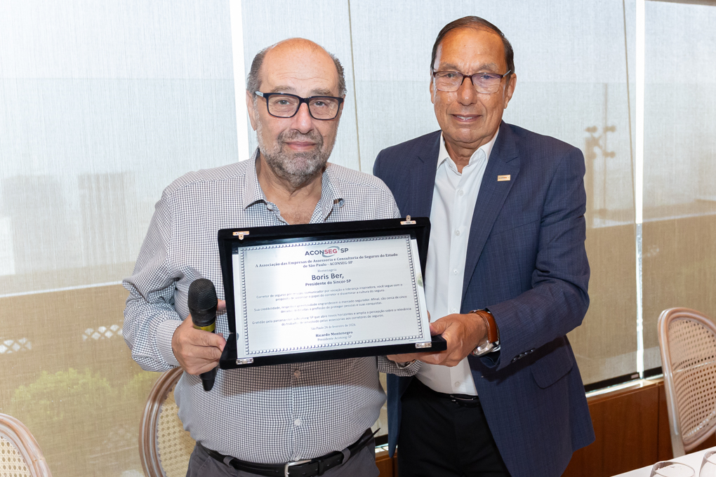 Presidente do Sincor-SP participa do almoço da Aconseg-SP e reforça parceria estratégica com as assessorias