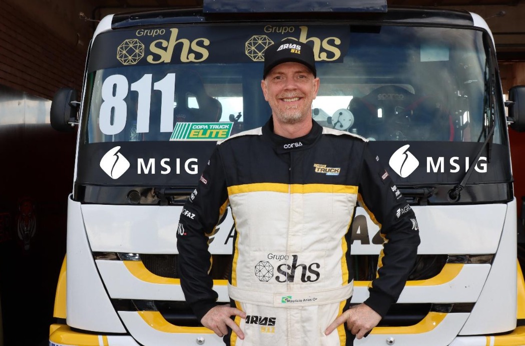 Mitsui Sumitomo Seguros patrocina Mauricio Arias na Copa Truck 2026