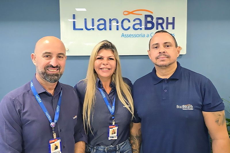 Angela Tenerelli, Luiz Tenerelli e Márcio Rocha