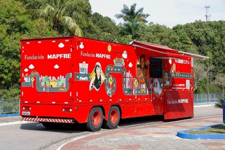 Maio Amarelo: Fundación Mapfre estimula o aprendizado sobre segurança viária na Praia Grande